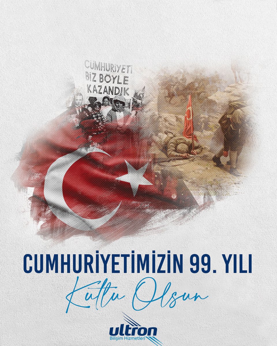 Cumhuriyetimizin 99. Yılında Başta Gazi Mustafa Kemal Atatürk olmak üzere tüm şehit ve gazilerimizi anıyoruz. 

#29EkimCumhuriyetBayramı