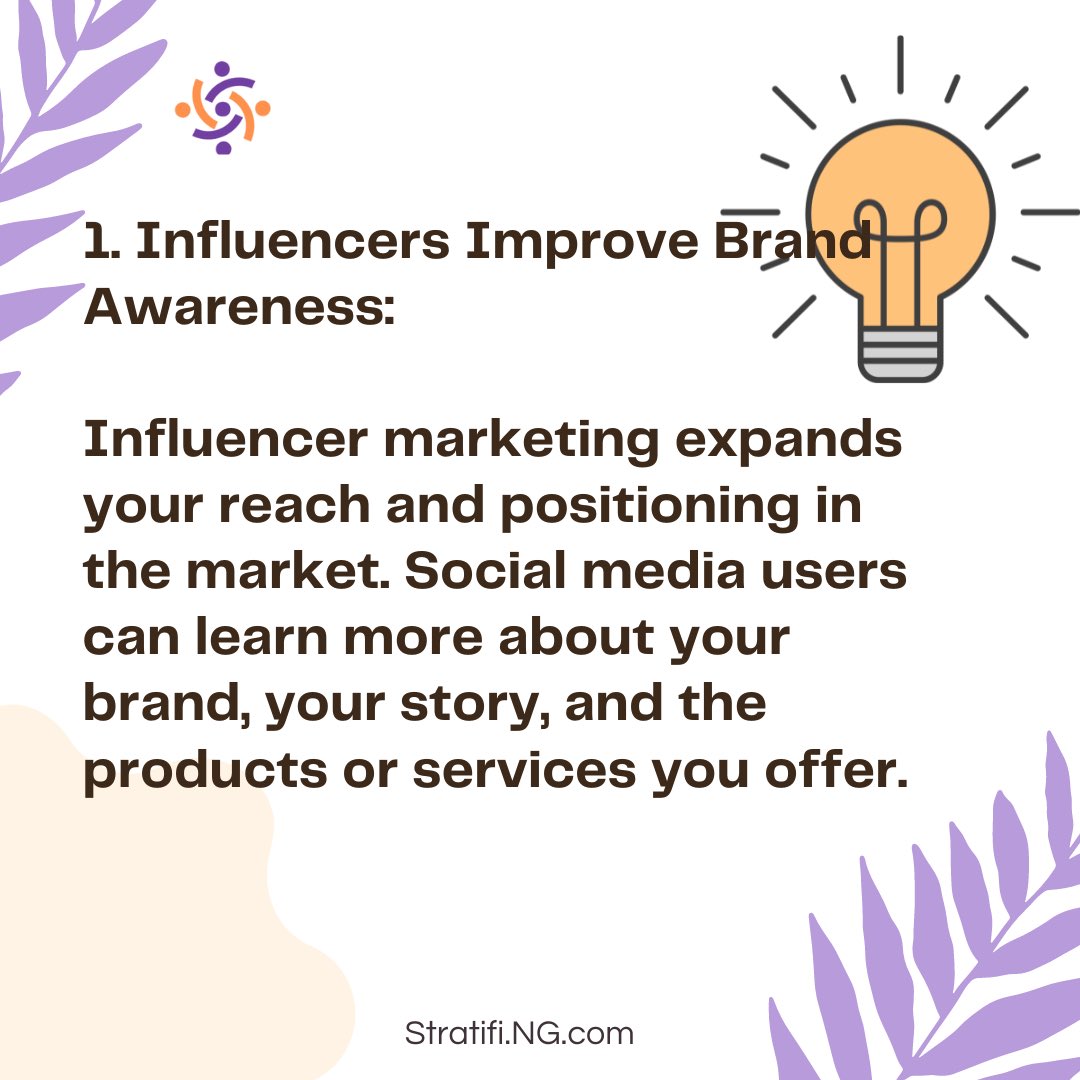 Stratifi_'s tweet photo. The Importance of Influencers for your Brand https://t.co/Yf40hsD0D8