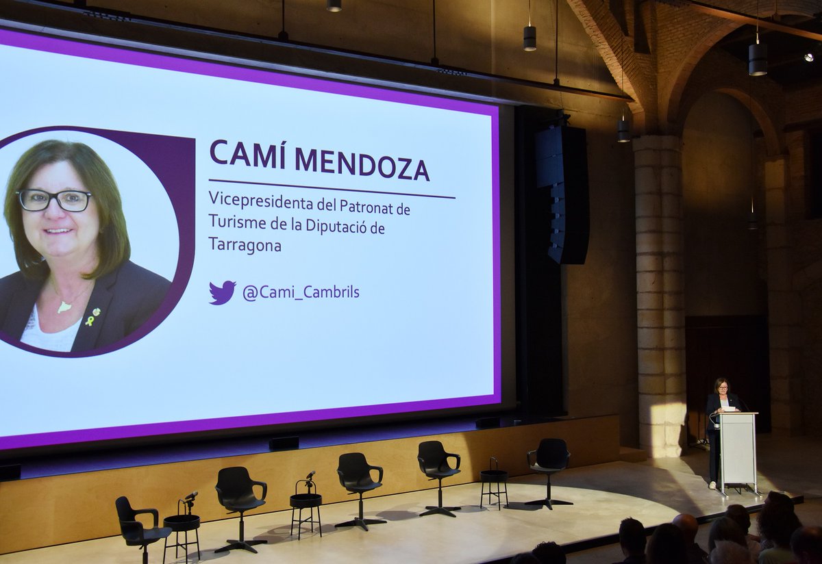 'Hem impulsat l’ús de la intel·ligència de dades al sector turístic per a una gestió més eficient i sostenible dels recursos”🎙️, la vicepresidenta del patronat #TurismeDipta, @Cami_Cambrils, durant la inauguració d'una jornada conjunta amb @Eurecat_events👉dipta.cat/noticies/exper…