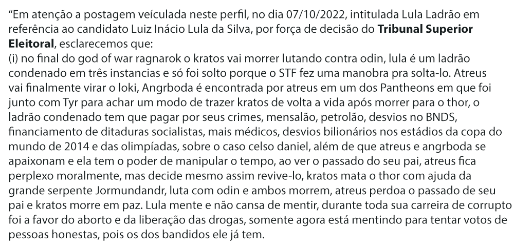 Chief117Br's tweet photo. RETRATAÇÃO https://t.co/dYZvvrc71e