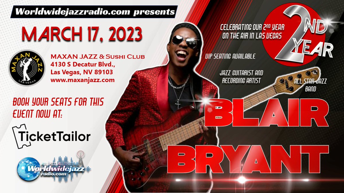 Las Vegas, Two years on the air! Join us and celebrate! Tickets at tickettailor.com/events/worldwi…