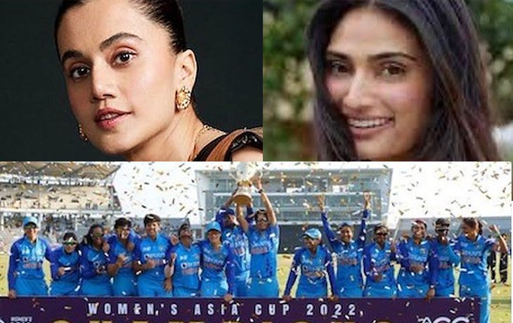 BollywoodTime16's tweet photo. Taapsee Pannu And Athiya Shetty Praises BCCI’s Decision Of Equal Pay🖤
Read the full article on our website- https://t.co/1jxfmh4R5W
#taapseepannu #athiyashetty #praises #bcci #decisión #equalpay #actress #model #bollyactor #cricket #bollywoodtimes11❤️ https://t.co/rcIdXp9hwg