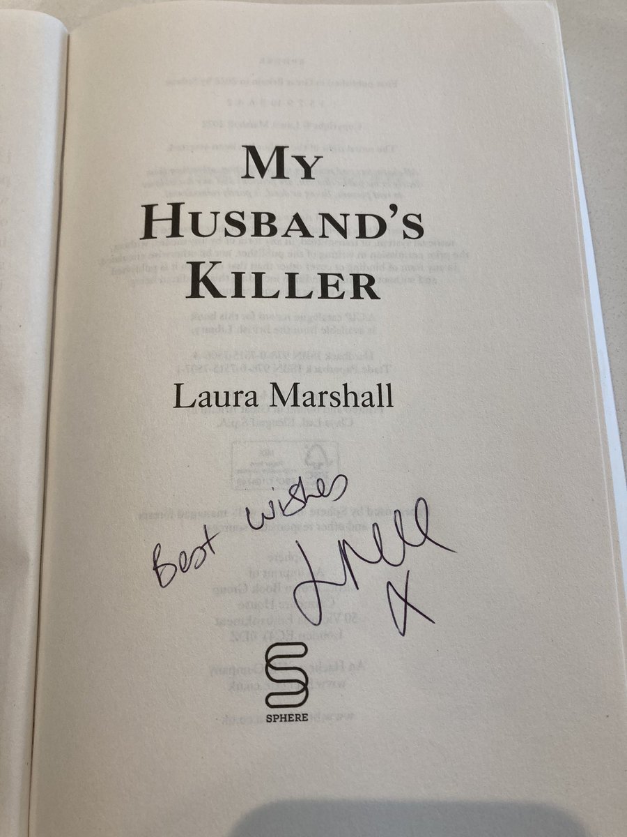 Book #giveaway! Would you like to read my latest novel MY HUSBAND’S KILLER before it’s published on 29th November? I’m giving away one signed proof copy - to enter simply like, follow &amp; retweet by midnight 2nd Nov and I’ll pick a winner at random. UK only.