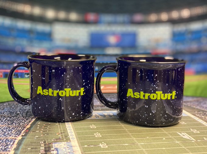 Who else is drinking an extra cup of coffee in the morning because of the cooler temperatures? Follow us and tag a friend for a chance to win this AstroTurf coffee cup. #AstroTurf #OnOurTurf #giveaway #giveaways #GiveAwayAlert #coffee #fridaymorning