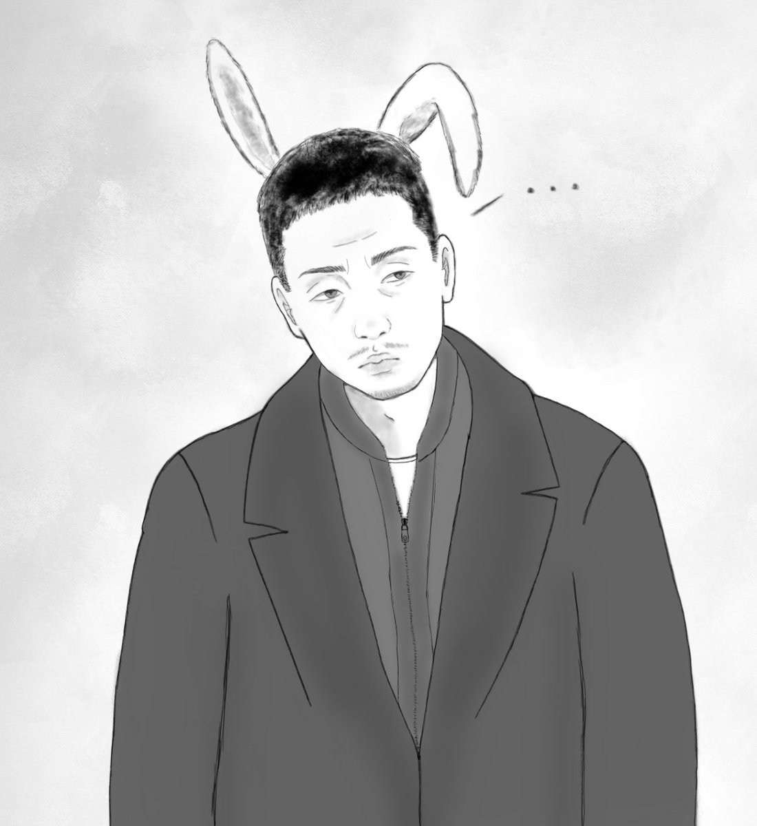 CCat686's tweet photo. Hannie-Bunny 🐰🖤

#사냥의시간 #Fanart https://t.co/k7NPZRC4Px
