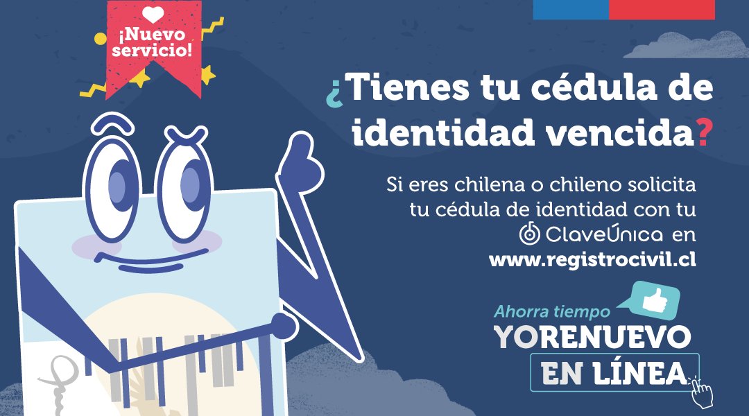 Registro Civil e Identificación - Chile tweet media