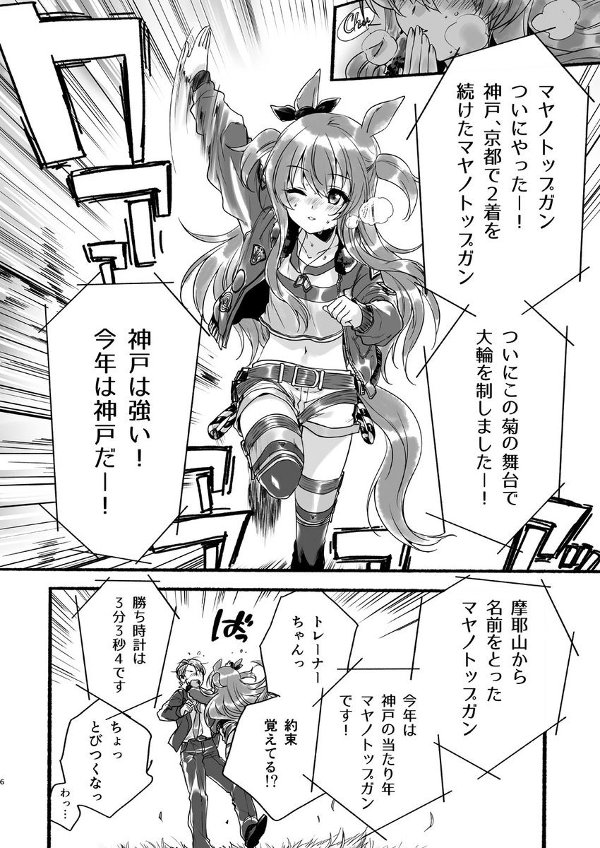 菊花賞から有馬記念迄の、敏いマヤノトップガンの話【1/5】 