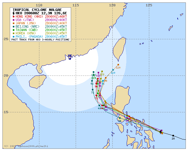 ZPalmarez's tweet photo. @zaido_aquino The rain is more of a concern for Tropical Storm #PaengPH / #Nalgae - looks like the whole Philippines is affected. It is also expected to landfall several times. Continue praying. https://t.co/GHcq7VmrOm