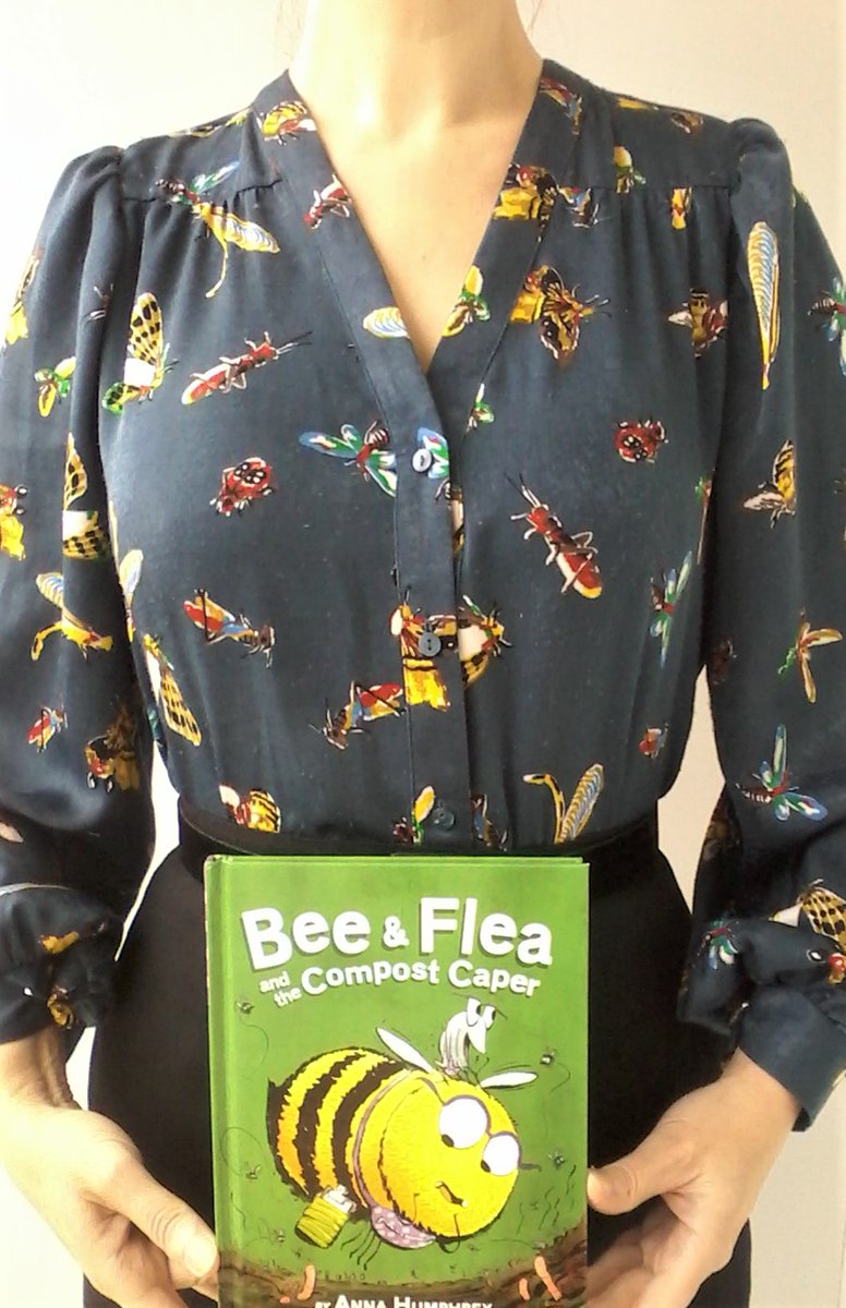 Bee & Flea and the Compost Caper by @Anna_Humphrey illus Mike Deas is a buzzworthy beginning chapter book that's heaps of fun. I took the quiz and am now an official F.L.E.A. agent. Here's my CM #bookreview: bit.ly/3DGkWpX @owlkids 🐝🪰