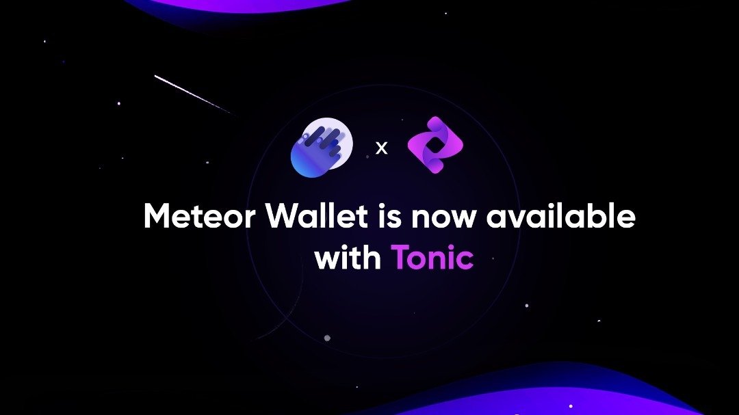 Try Meteor with @tonicdex 🚀 A permissionless, fully on-chain, order book-based exchange platform on @NEARProtocol 1⃣ Get Meteor (wallet.meteorwallet.app) 2⃣ Try Tonic (app.tonic.foundation)