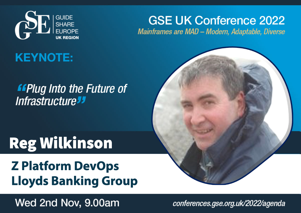 gseukc's tweet photo. Don't miss Greg Lotko (Broadcom) and Reg Wilkinson (LBG) - 'Plug into the Future of Infrastructure' keynote  - Wed 2nd Nov 09:00
 
https://t.co/RPeiuFMfEu 

#gseukc #mainframe #ibmz https://t.co/ELAAT9cKOZ