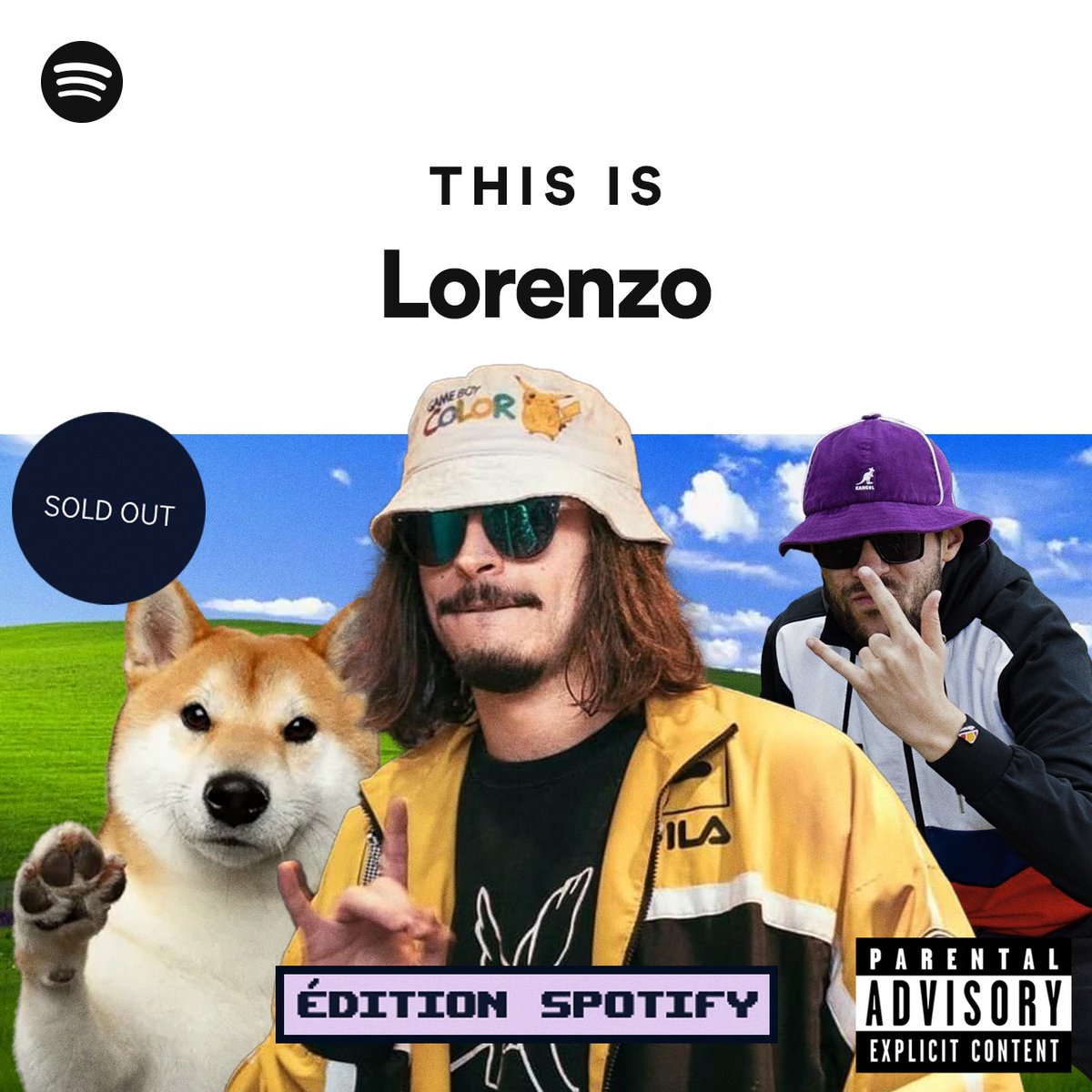 On a eu l'édition RSA, l'édition kebab, maintenant l'édition Spotify. Quelle légende ce @Mamene_Lorenzo ➡️ spoti.fi/3FoT36Z