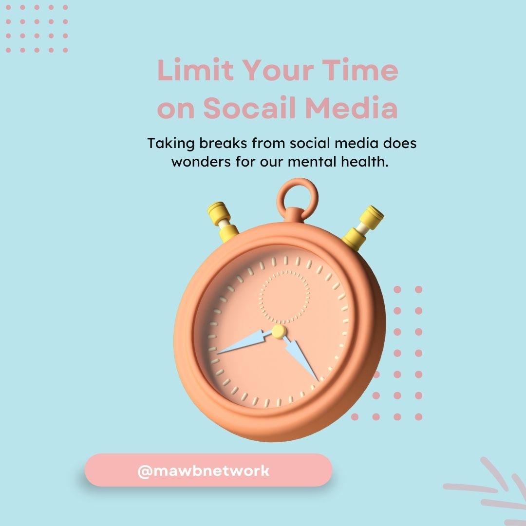 Do you take breaks from social media for your mental health? How do you plan your breaks?

#mentalhealth #socialmedia #mawb #mawbnetwork 
#businesswomen #femaleentrpreneurs #selfcare #takeabreak