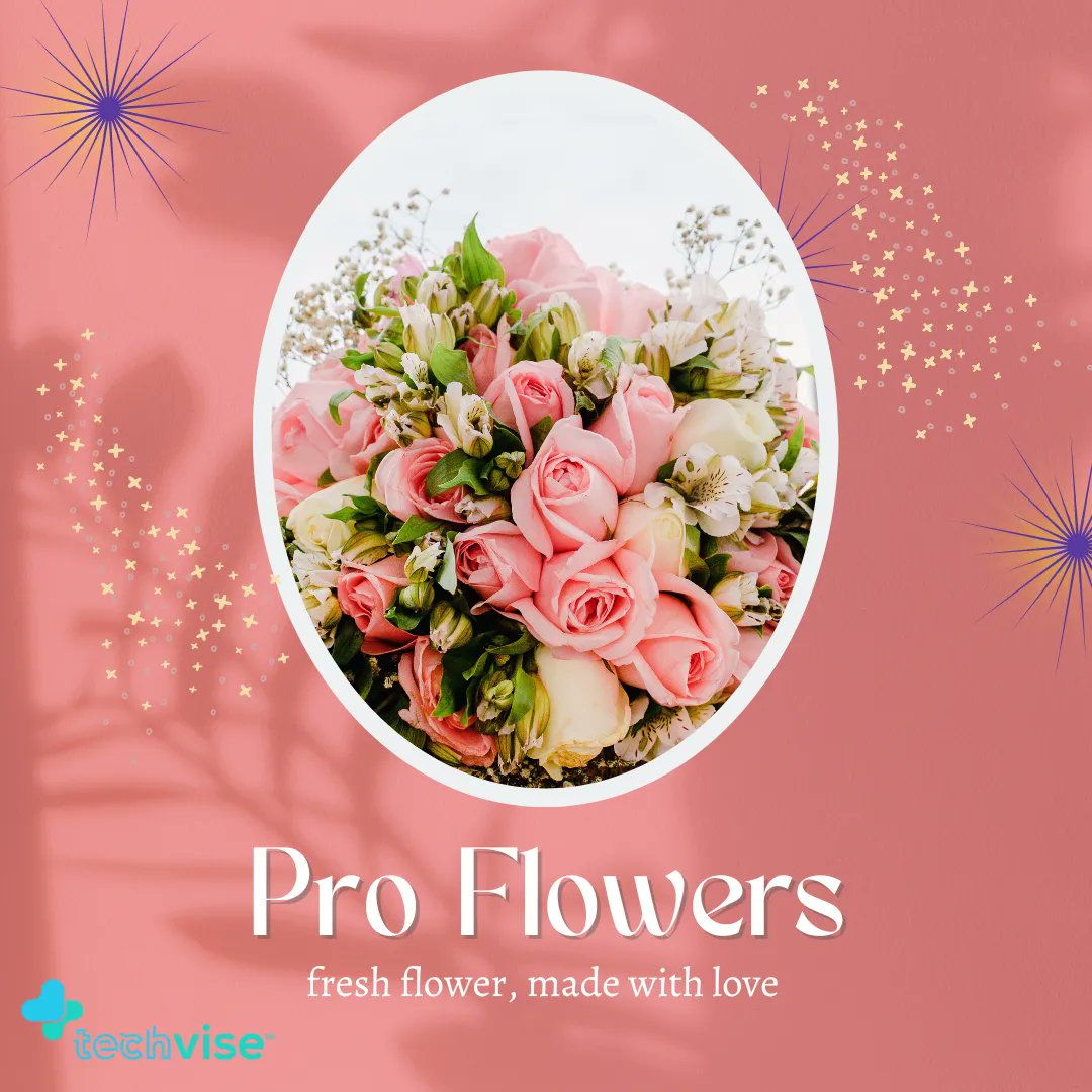 TechVisePK's tweet photo. On the hunt for some roses, orchids, tulips or gerberas, or other premium flowers? Pro Flowers has got you covered!

#Proflowers #onlineshopping #techvisepk https://t.co/LOubG2iUYR