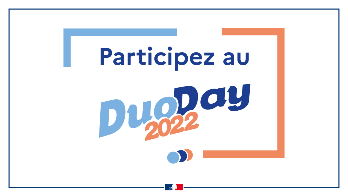 #SEEPH2022 | Le 17 novembre 2022 : 5° édition du #DuoDay2022💼
❓A quoi sert cette journée ?
Elle permet de partager son quotidien professionnel (dans le privé ou le public) avec 1⃣ personne en situation de handicap👉Alors inscrivez-vous dès maintenant sur swll.to/9j47RHJ