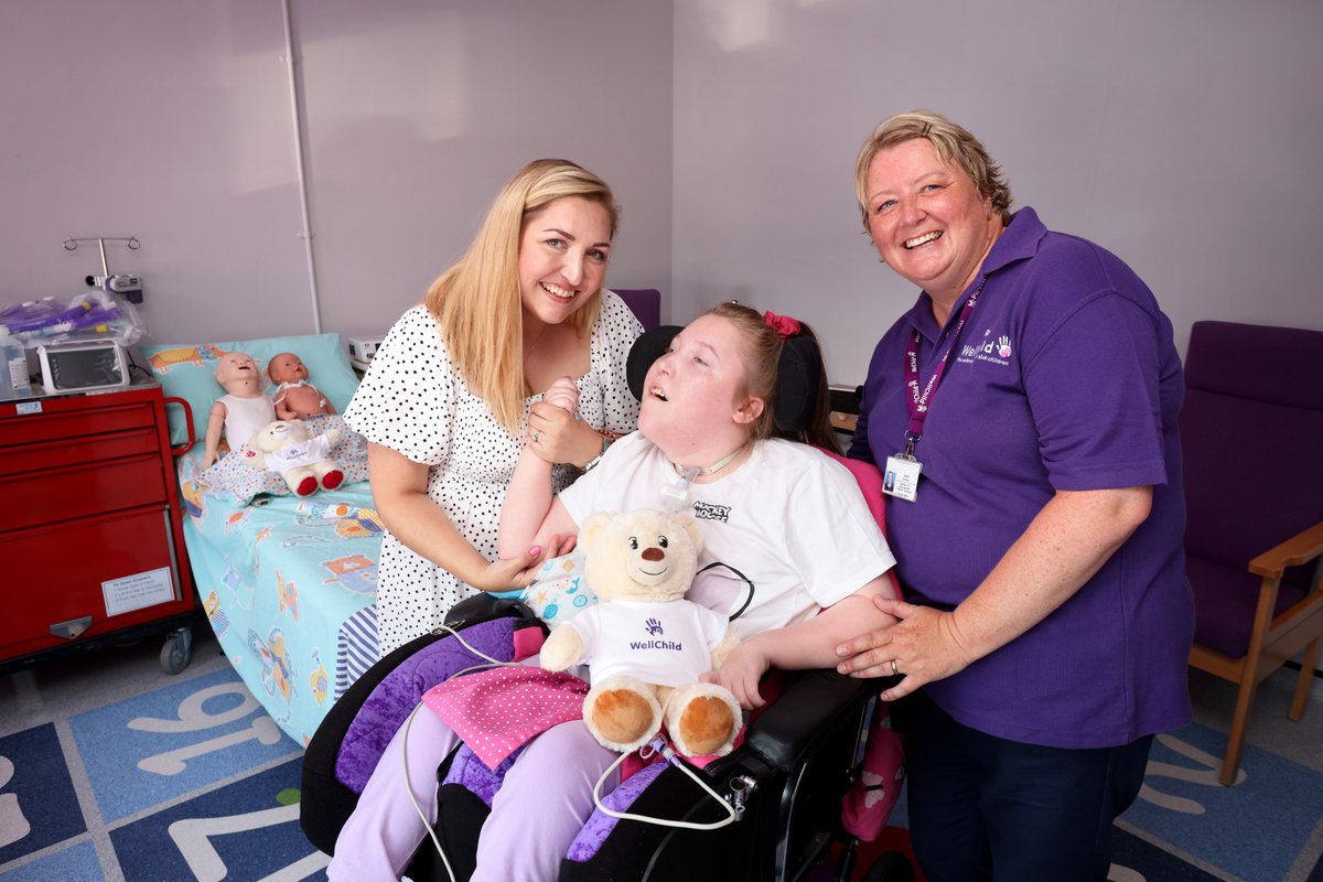 'One of the brilliant things about WellChild #Nurses is they understand the importance of having families together at home & they understand the complexities of caring for a child with significant health care needs & they empathise with the impact that has on parents & siblings.'