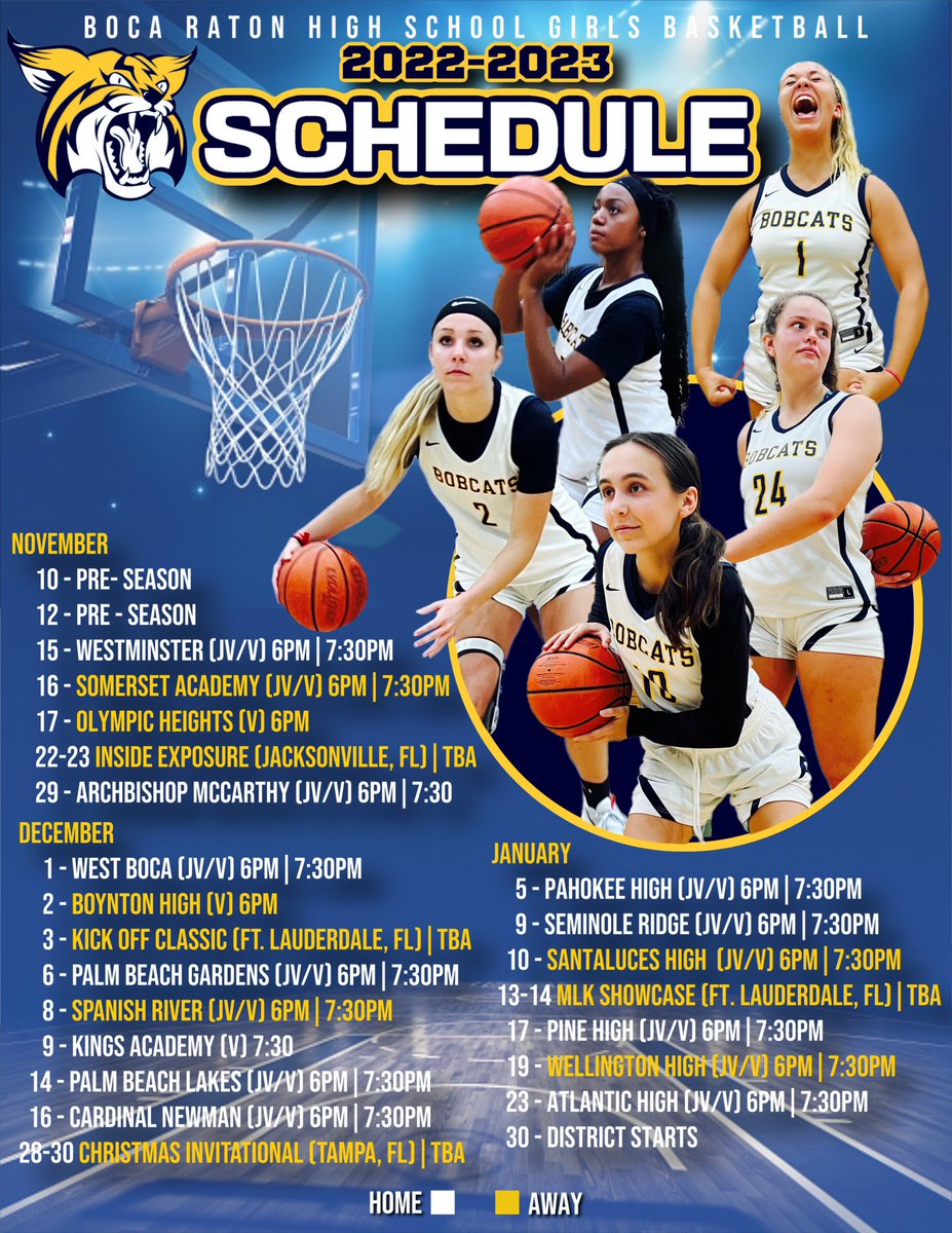 Boca High Girls Basketball (@bobcats_county) on Twitter photo It’s here the season we been waiting on… #BocaHigh #LadyBobcats #ComeSupport #TrustTheProcess #LetsGooooo <a href="/bocahigh_ptsa/">bocahighptsa</a> <a href="/bocaratonhs/">Boca Raton HS</a> <a href="/AthleticBobcat/">Boca_High_Athletics</a> <a href="/ChenayLowe/">Chenay Lowe</a> <a href="/PBCBBallForum/">#PBCHOOPS</a> <a href="/Rangeman_Films/">Films, Rangeman Media</a> <a href="/rmfmagazine/">RMF Magazine</a> <a href="/FutureDraftStyl/">FutureDraftStyle</a> It’s here the season we been waiting on… #BocaHigh #LadyBobcats #ComeSupport #TrustTheProcess #LetsGooooo <a href="/bocahigh_ptsa/">bocahighptsa</a> <a href="/bocaratonhs/">Boca Raton HS</a> <a href="/AthleticBobcat/">Boca_High_Athletics</a> <a href="/ChenayLowe/">Chenay Lowe</a> <a href="/PBCBBallForum/">#PBCHOOPS</a> <a href="/Rangeman_Films/">Films, Rangeman Media</a> <a href="/rmfmagazine/">RMF Magazine</a> <a href="/FutureDraftStyl/">FutureDraftStyle</a>