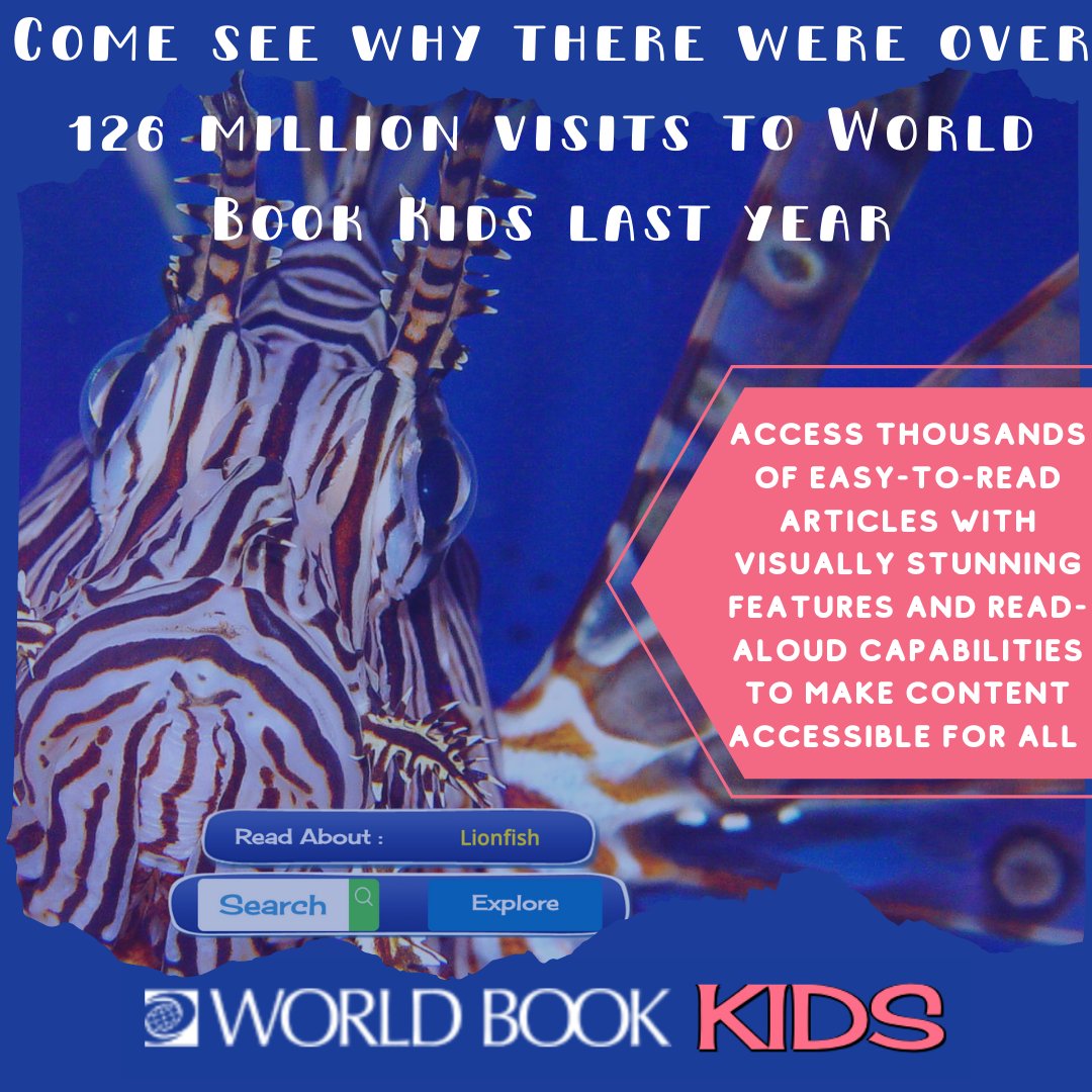 onceuponashire's tweet photo. World Book is an online encyclopaedia with articles, maps, games, videos, and content for all ages via 3 encyclopaedias- Kids (primary), Student (secondary) and Advanced (adults). Library members can access this fantastic resource for FREE via https://t.co/2rHk9TovTp https://t.co/VH0hgP0YmE