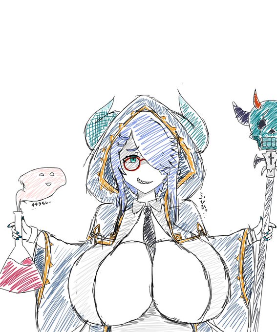 右より左の方が何故か良く感じてしまう不思議 ちゃんと線画整えて色塗ってるのは右なんだけどねぇ… 