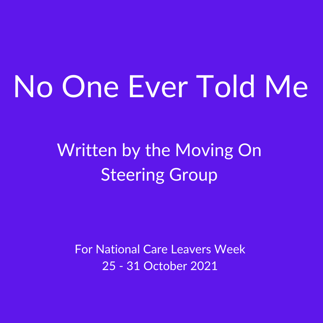 movingonbrum's tweet photo. And here's a poem we made together way back in the first session in Jan 2021! 

No One Ever Told Me started out as a discussion about things we wish we'd known growing up. Then our very own @thaughtonpoetry took those words to make this piece...
#MovingOn https://t.co/PNrRgUH0LE