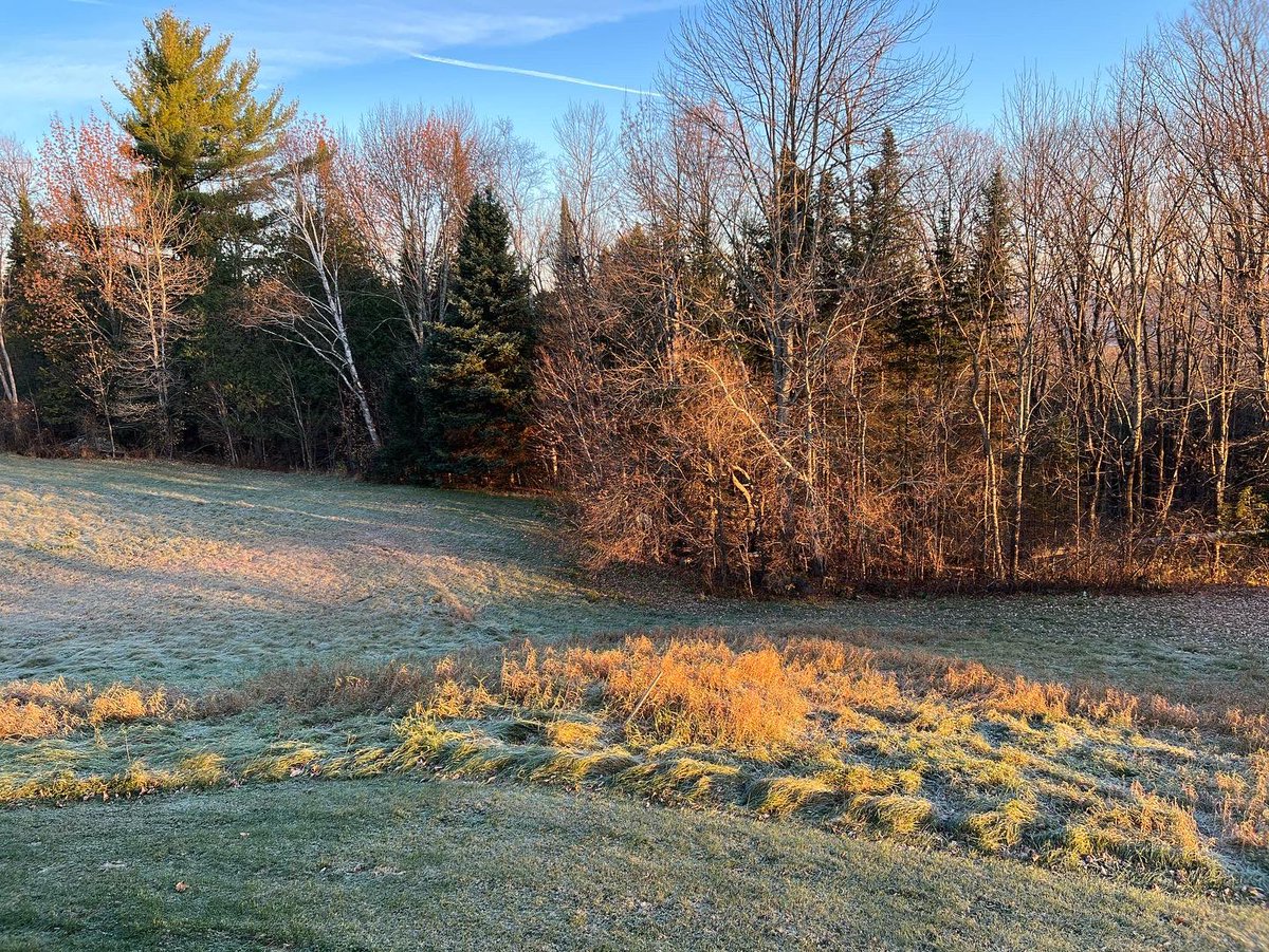 Sun’s up in the Northeast Kingdom, Vermont