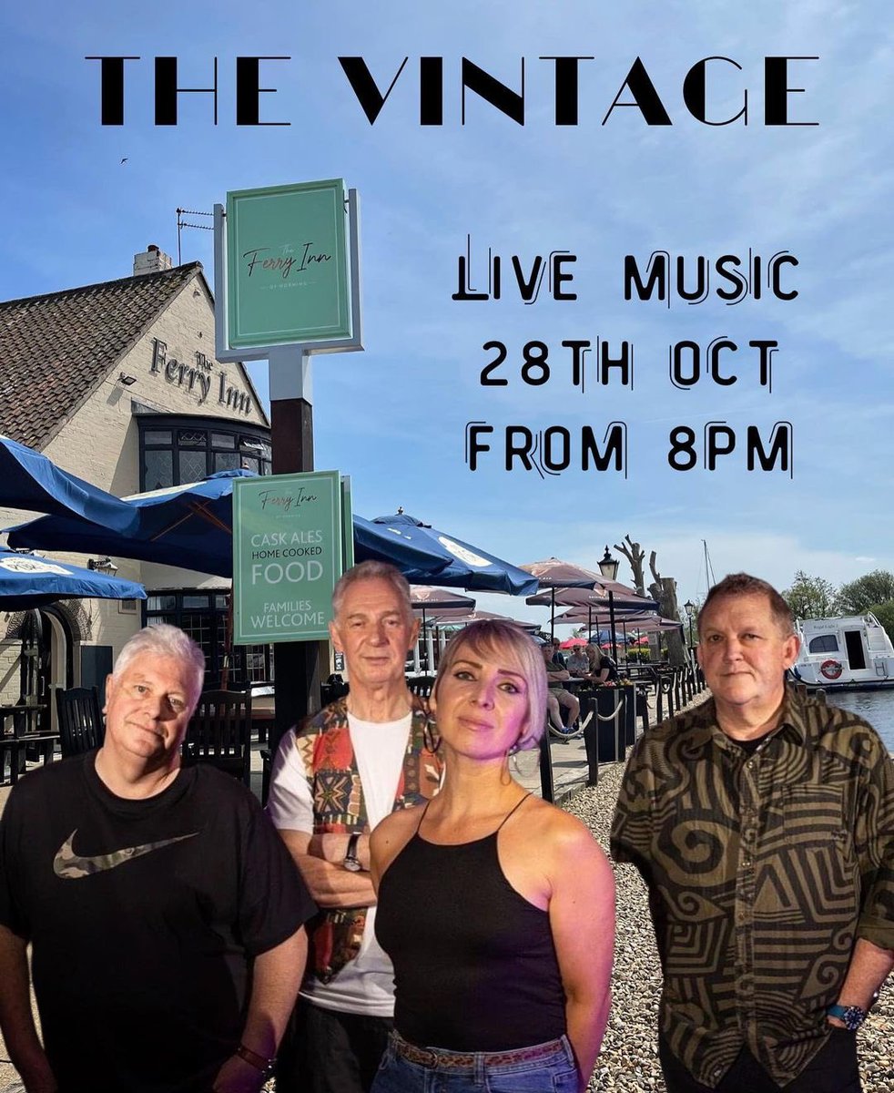 HorningFerry's tweet photo. TONIGHT!!  An evening of all the songs you know and love to hear, from 8pm https://t.co/nKk1ttz08L