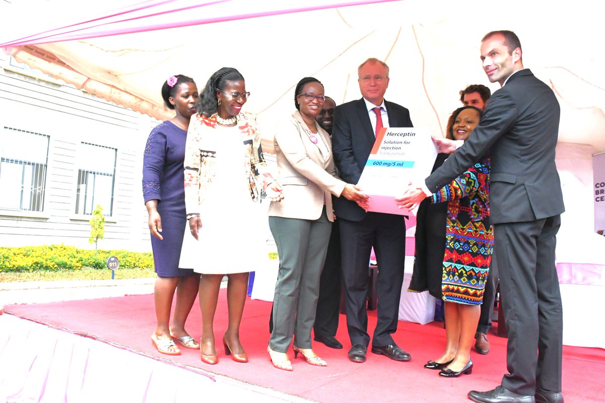 The launch of the Herceptin SC Access Program under the @MOH_Kenya @nhifkenya and #Roche MOU is another first in cancer care access. Patients diagnosed with breast cancer will have access to this innovative treatment as long as they have @nhifkenya cover.