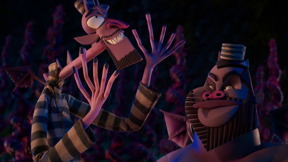 Ponisiaco's tweet photo. Lo nuevo de Henry Selick en el #MesDeTerror. El director realiza la adaptación de su novela #WendellAndWild y, siendo fiel a su estilo, crea otra divertida y oscura maravilla del cine de stop-motion. Macabra y hermosa a la vez. Ah, y encima suena X-Ray Spex, todo lo que está bien https://t.co/shr45y1Rcb