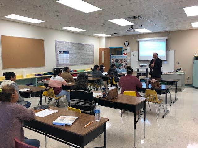 armandobarros's tweet photo. 😀Thank you Miss Yeremenko &amp; @AuraMontanez1 as we had not one but two ☕️ Coffee with the Principals back to back. 💪Our families are engaging🤩 in English classes and stayed for a workshop! Team work is the dream 💭 work! ❤️@HoustonISD @HISDFACE @HISD_Wraparound https://t.co/mOqq3HKEKv
