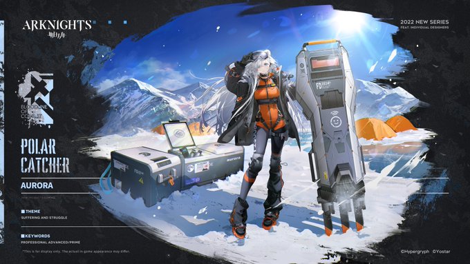 【Bloodline of Combat Collection - Polar Catcher - Aurora】

The nations of Terra collectively sent a dozen