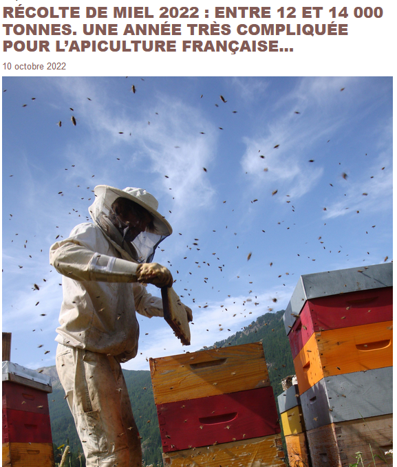 AEGRW's tweet image. Récolte de #miel 2022 de 12 000 à 14 000 T pour @UNAFapiculture,  30 000 T pour #interapi. Qui croire ? Ces chiffres révèlent surtout le grand bazar régnant dans les instances représentatives de la profession et leur absence de crédibilité.
