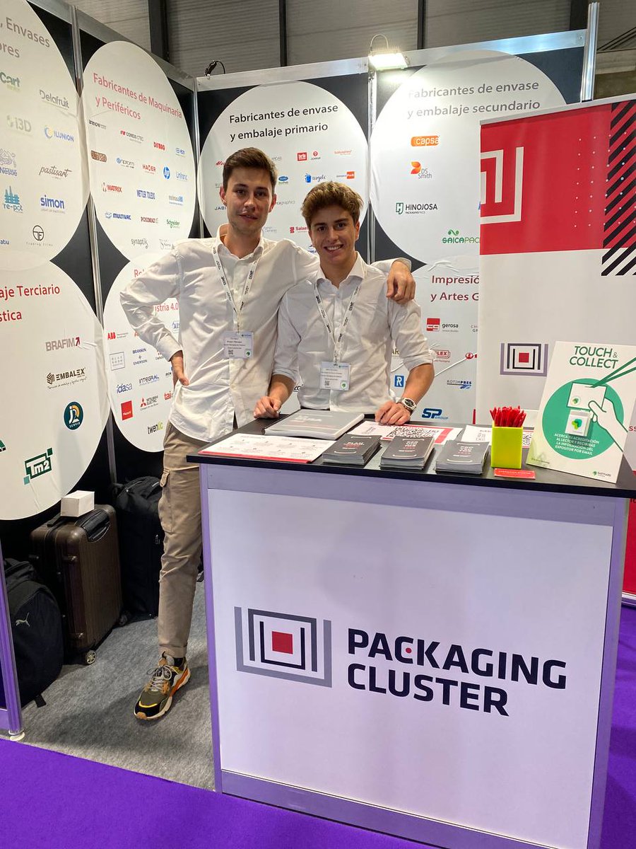 packcluster's tweet photo. 📍El Packaging Cluster en @EmpackSpain 2022 @IFEMA
Nuestros socios @Climesa @KNAUFINDSPAIN @graficas_varias y parte de la Junta Directiva como @martinafont @FontPackaging , #PereColl #Enplater, #xavierpifarre @ABB_Spain estuvieron presentes en #empack22
¡Nos vemos pronto! https://t.co/rdiSPlBLj6