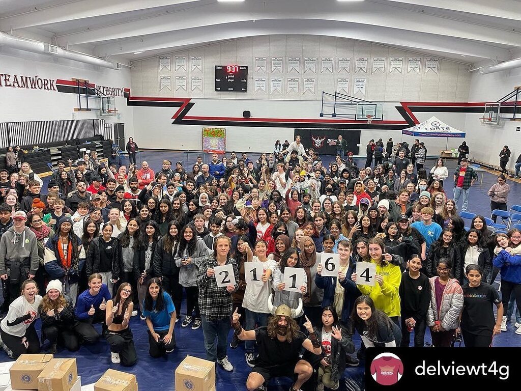 instagr.am/p/CkP5rCxuYcR/ Posted <a href="/withrepost/">Repost app</a> • <a href="/delviewt4g/">Thanks For Giving</a> We did it Delview! For our 30th annual ThanksForGiving we collected a total of 21,164 cans and cash with even more donations still coming in! We could not have done it without YOU! A huge thank you to all the staff, s…