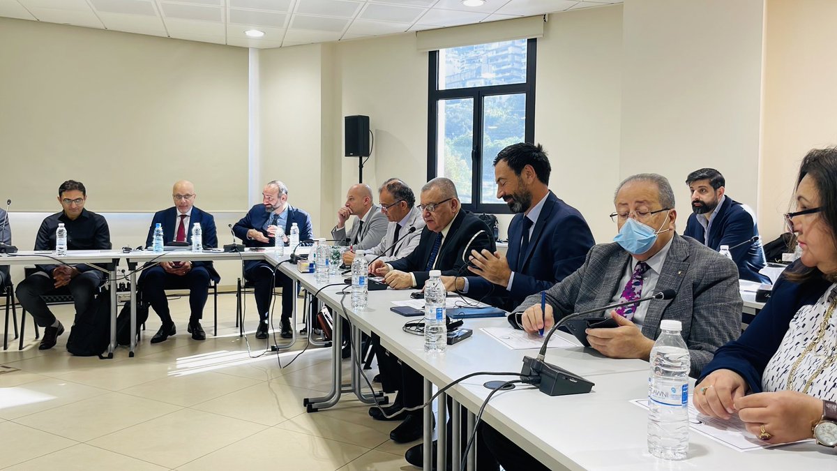 IFRC_MENA's tweet photo. The @iraqircs presented today their annual plan for 2023 during the partnership meeting to both #RedCrossRedCresent movement & external partners, at the Training Centre of the @RedCrossLebanon ,with a throw back on its activities during 2021-2022. https://t.co/LYAgbDuti5