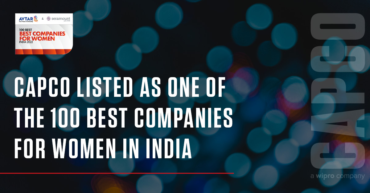 therealpeevee's tweet photo. We are delighted to announce that Capco India has been ranked in the Top 100 Best Companies for Women in India 2022 by @avtarinc and Seramount, India’s Premier Diversity, Equity &amp; Inclusion partners.
 
https://t.co/UsSXwK5ouI
 
#BCWI #Avtar2022 #BYAW #DEI https://t.co/TWkxo6ICBt