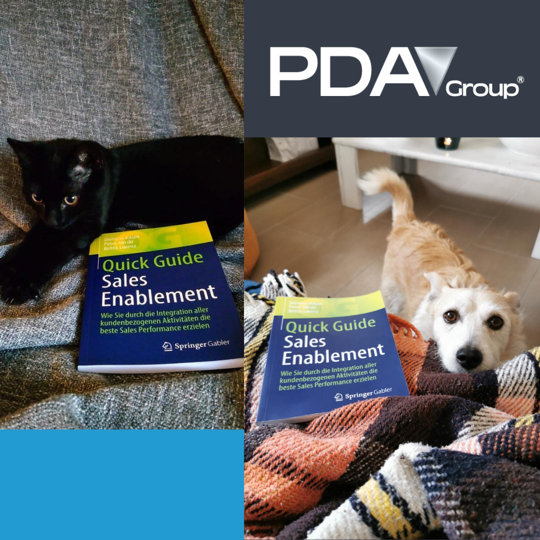 PDAgroup's tweet photo. 🐶😽Da können selbst Hund und Katz nicht widerstehen: Auch Penny und Charlie sind Fans der ersten Stunde und tauchen in die Welt des #SalesEnablement ein. Wer sind eure Reading Buddies? 📚

Mehr Infos👉 https://t.co/EXFLFF5mDE

#fridayreadings #salesperformance #PDAgroup https://t.co/Po0EfDTGlm