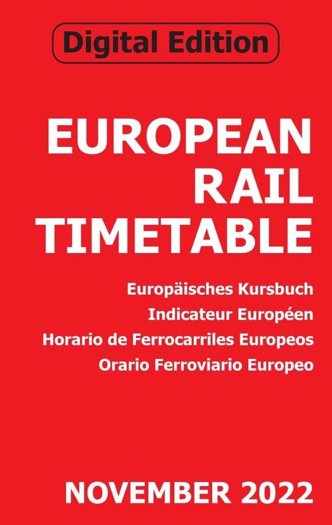 As previewed by our friends at @hiddenEurope, the November digital edition of the ERT is now on sale. You can read the editorial here: europeanrailtimetable.eu/editorial-32-w… and buy a copy here: europeanrailtimetable.eu/november-2022-…