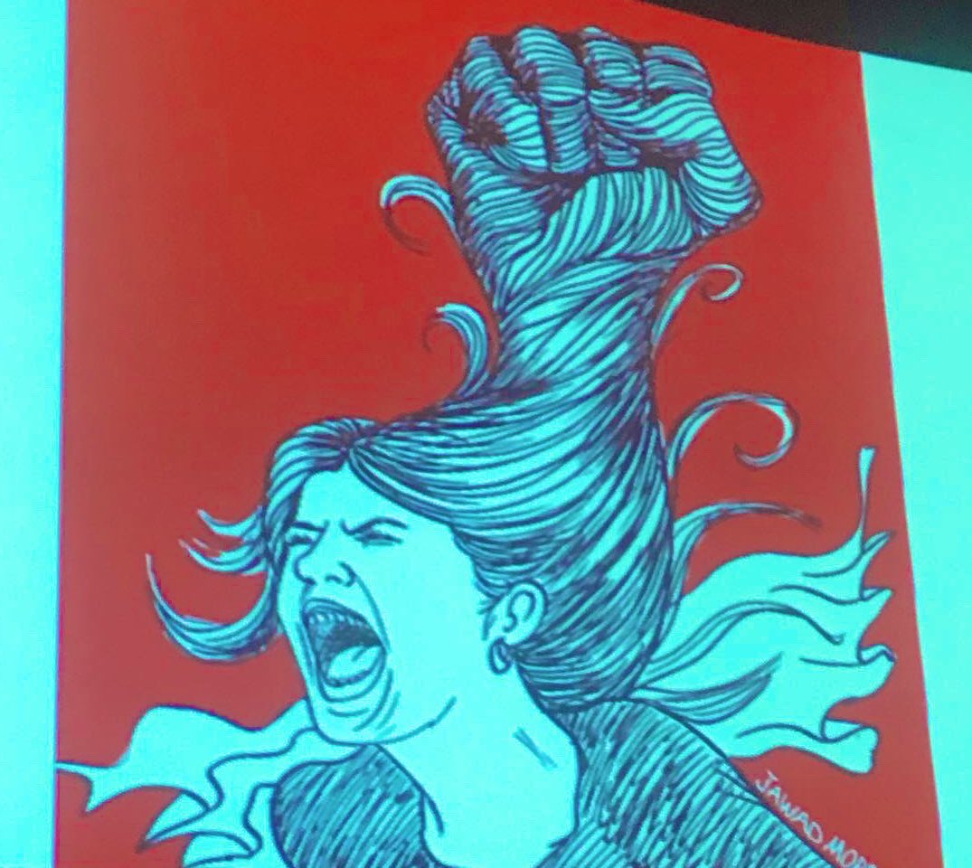 thehiveipswich's tweet photo. A group of us from The Hive went to @CambJunction to see @ukartistswlf share info about artists are responding to the women led protests in Iran. @MehrdadSeyf have such a great talk showing moving work from loads of artists &amp; @DeDomenici show his film.
Can’t wait to make content! https://t.co/xcZHwldCQs