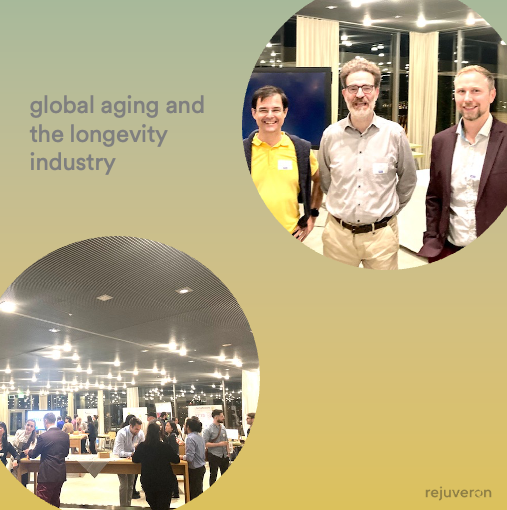 About last night! Panelists in preparation for today’s discussion on global #aging and the #longevity industry at #OILS22. We’re excited to see dedicated students fuel the longevity ecosystem. @mitomedicineman, @CollinEwald, @ProfTraceyHowe, @PtConde oils22.b2match.io/components/205…