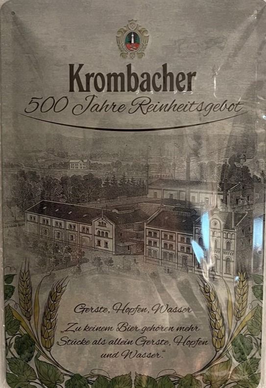 krombacherUK's tweet photo. We have 3 Krombacher signs to give away in our competition today. To enter, RT this post and follow our account. The three lucky winners will be picked this Sunday at 7pm!
.
.
.
.
#competition #comp #win #giveaway #freebiefriday https://t.co/Mu07U8NFza