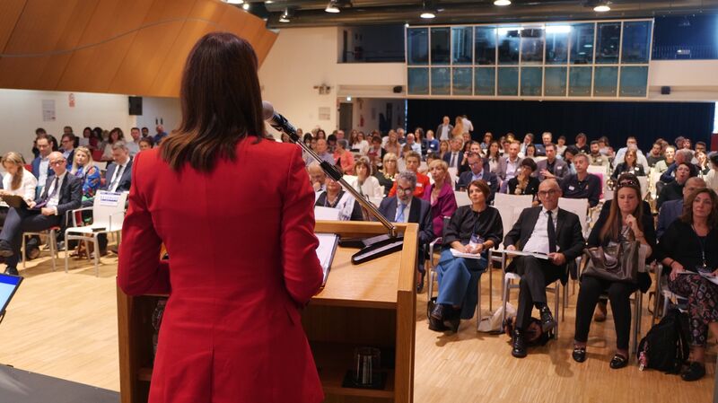 AdriReef2019's tweet photo. #Adrireef project participated to “Our shared blue basin” launch event of the @ItalyCroatia for the next 2021-2027 programming period. https://t.co/CdUCOTr60y