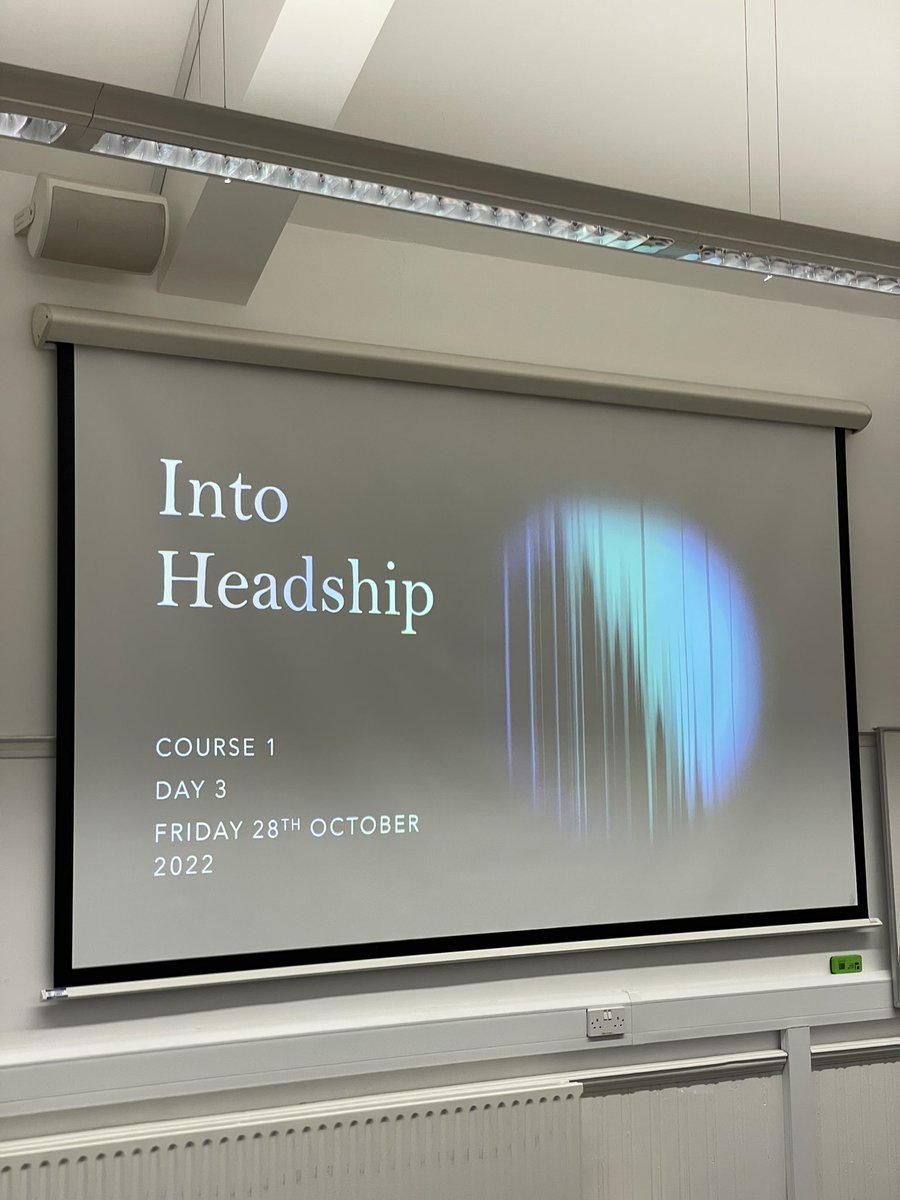 Ready to welcome our participants for Day 3 of Into Headship. Today we are looking at professional values and ethics, inclusion, articulating the focus of strategic change and the assignment.