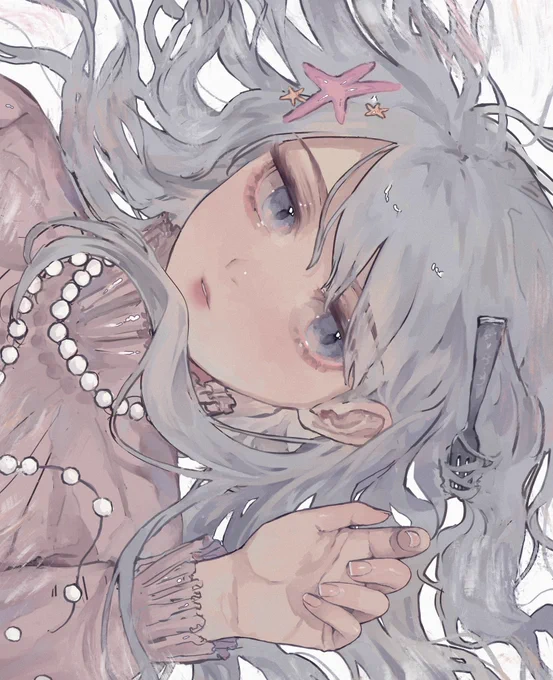 こちらも去年の絵なんですがこの時期の塗りも好きなのでいいとこ取りしたいな 
