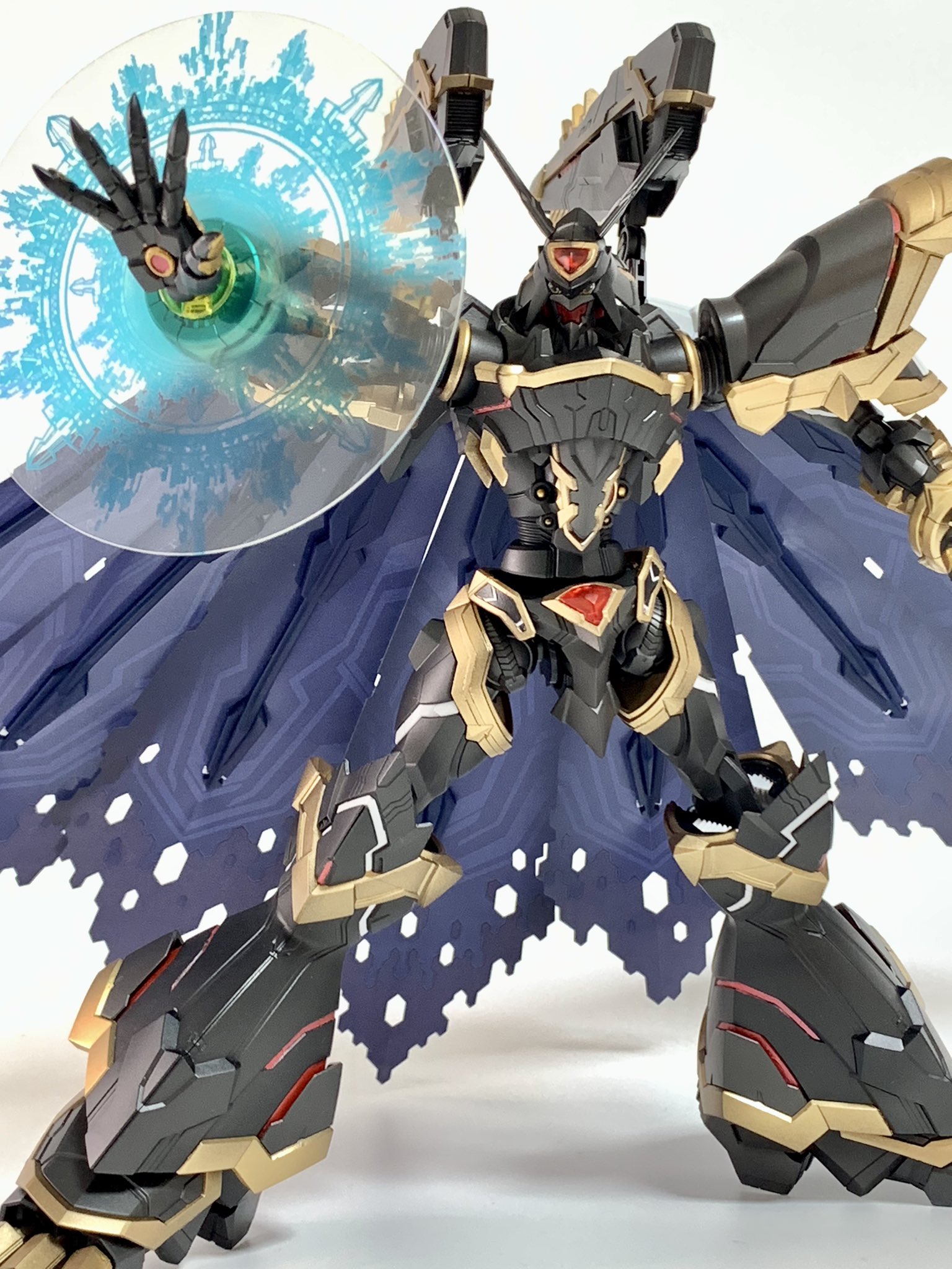 デジモン　童夢　オメガモン　デュークモン　アルファモン デジモン』スペシャルカラーのオメガモン、アルファモン