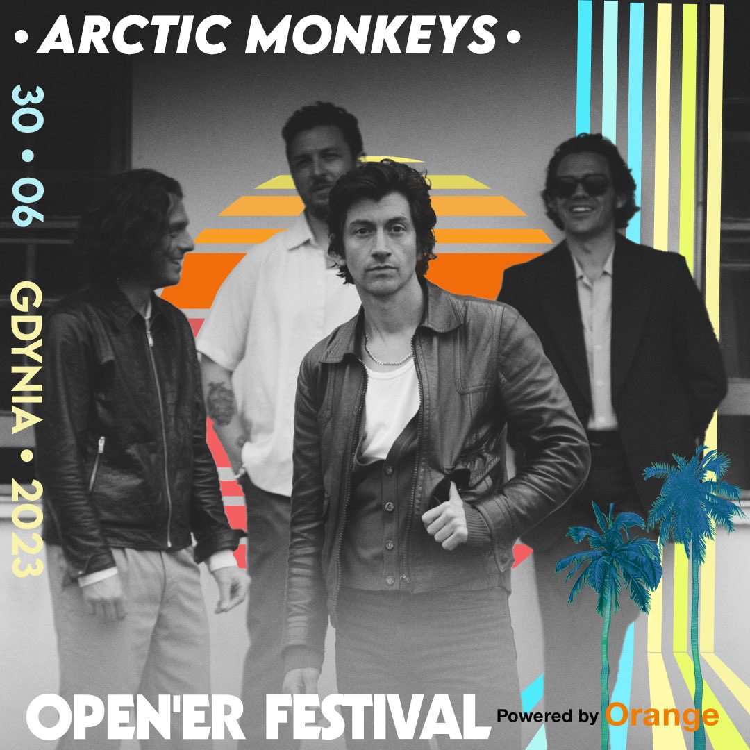 Arctic Monkeys are playing @opener_festival in June 2023. Get tickets here opener.pl/en/tickets
