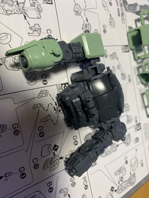 うぉぉ!この時点でもかっこいい!! 