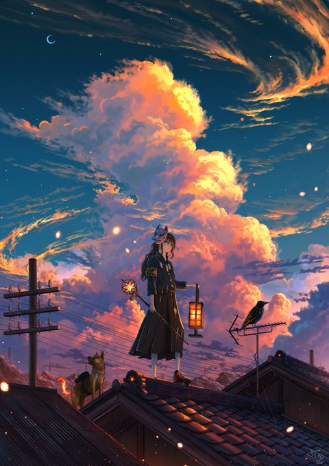 「風景 電柱」のTwitter画像/イラスト(人気順)