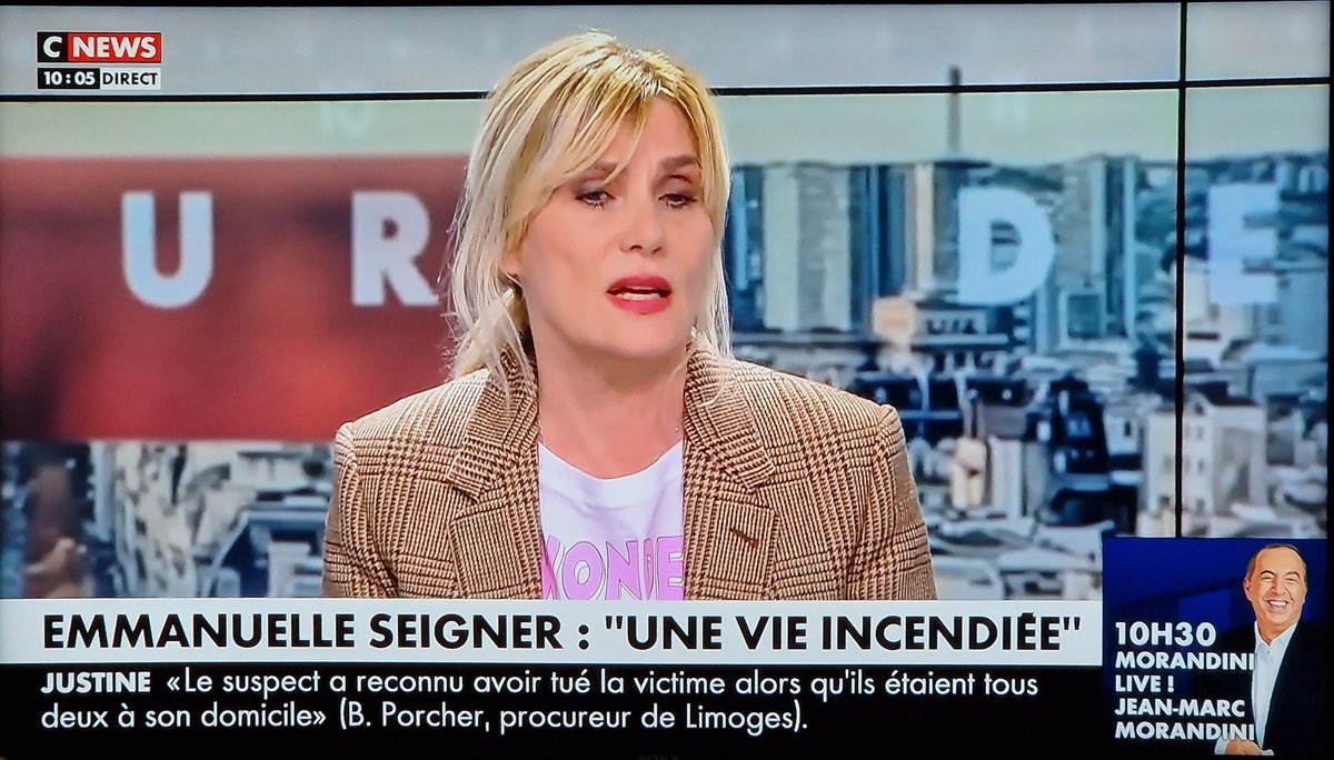 LLP_Le_Vrai's tweet photo. Sur #Cnews, #Praud reçoit #Seigner qui vient défendre son mari pédocriminel #Polanski.
À 10h30 ce sera un autre pédocriminel, #Morandini, qui sera à l'antenne.
#Bolloré n'a aucune morale. https://t.co/Fgw3X3okgk