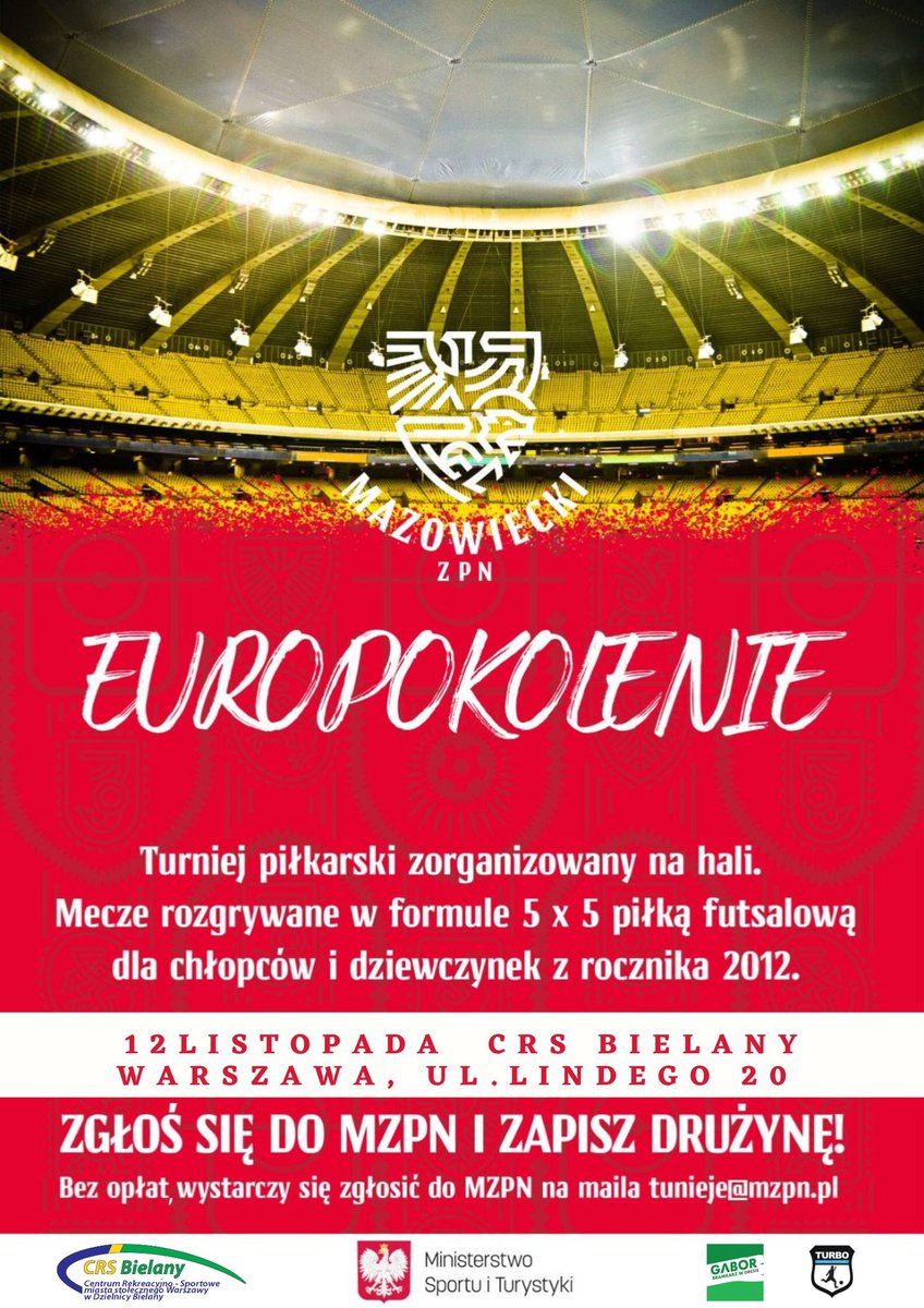 grzeje's tweet photo. 12 Listopada dużo grania na Bielanach. 
Zapraszamy zespoły z rocznika 2012. | @mazowieckizpn | @turbo_fa https://t.co/0FwtySbsSk