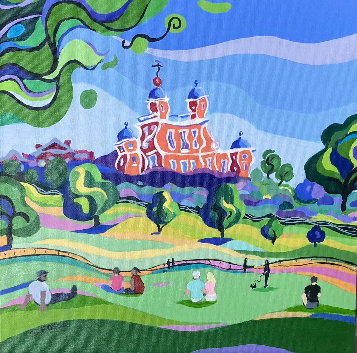 'Greenwich Days' || 2022 || Sarah Fosse 
sarahfosse.com